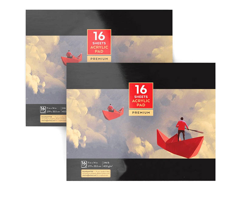 High Quality Premium Extra Heavy-Weight Acrylic Painting Paper Pad